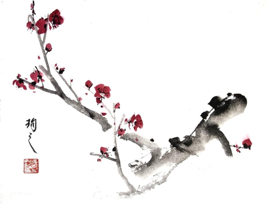 BHCAC Chinese Brush plum_blossom