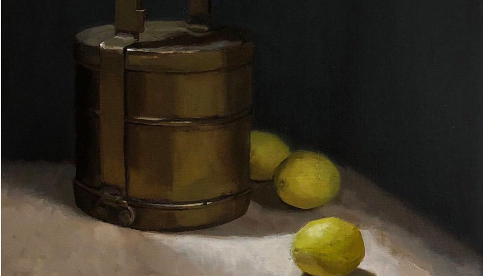Still life oil painting by Swathi 