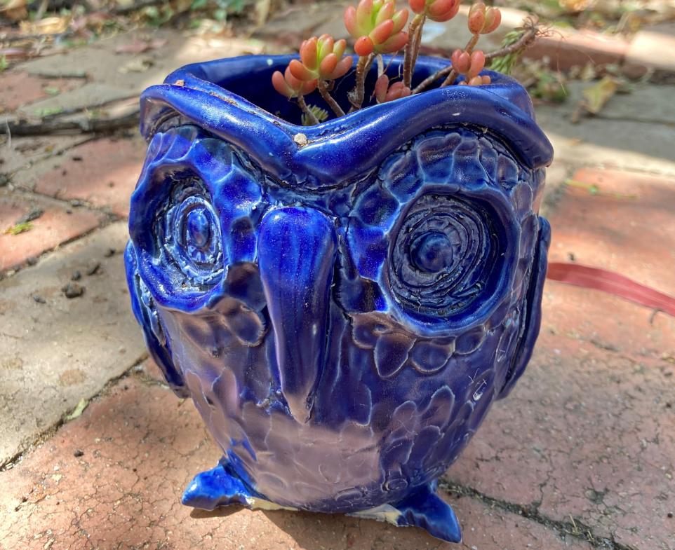 BHCAC owl_ceramic_planter_pot