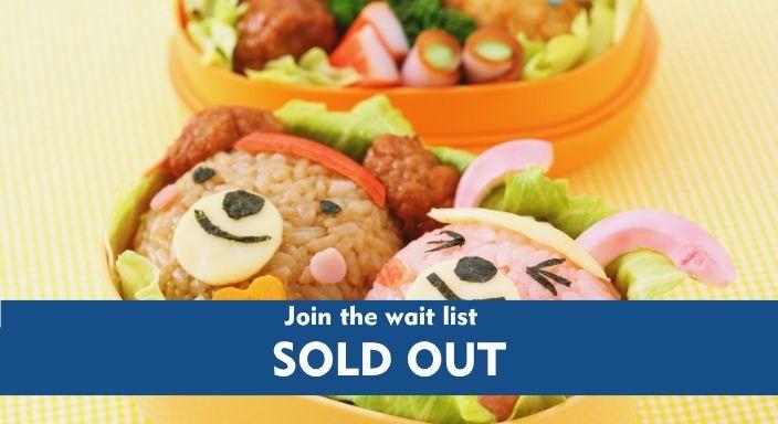 Mini Cooks Class Character Bento Box sold out overlay