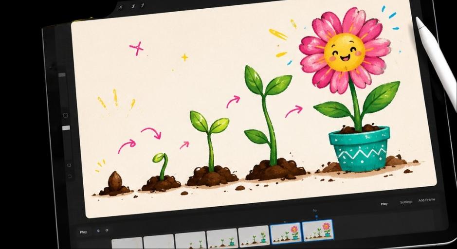 Procreate animation workshop with Yana  