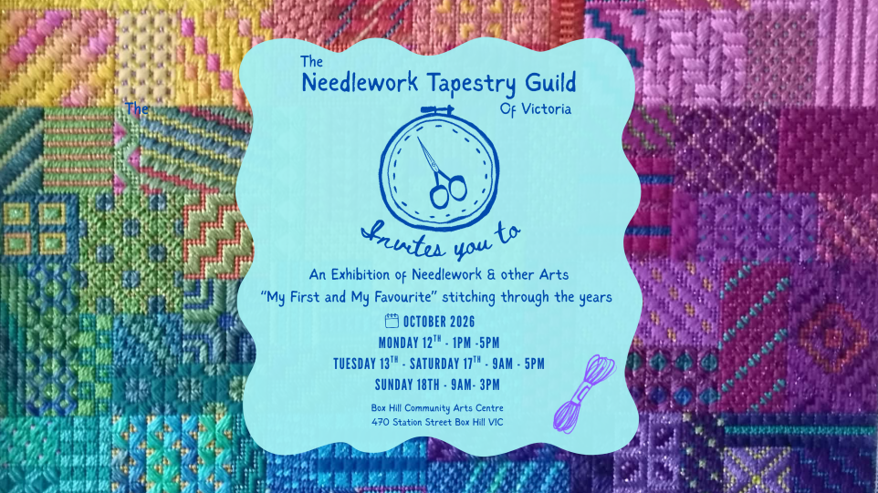 Needlework Tapestry Guild of Victoria Exhibition