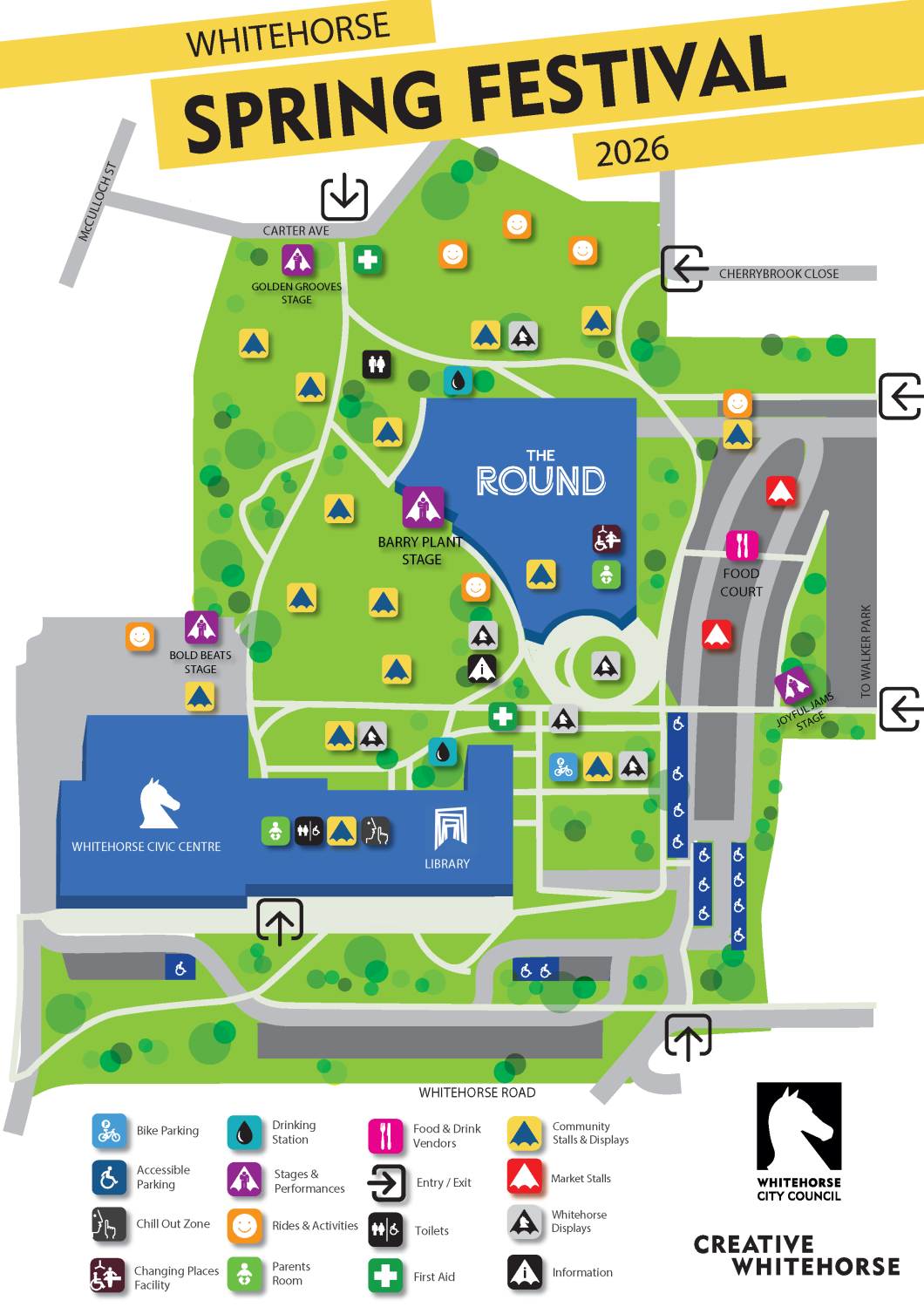 Spring Festival Waypoint Map