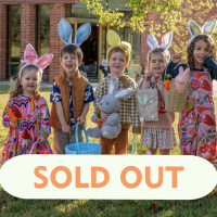 Kids having an egg hunt 