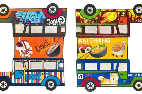 BHCAC Lino and Gouache