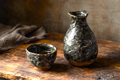 BHCAC Ceramic Sake Set
