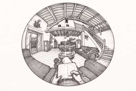 BHCAC FISH EYE DRAWING