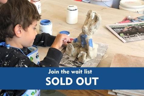 kindy clay sold out text overlay join the waitlist