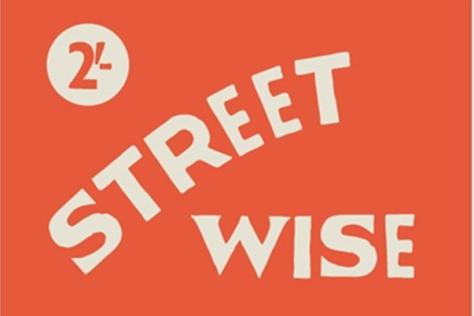 Orange book cover with the title 'Street Wise.'