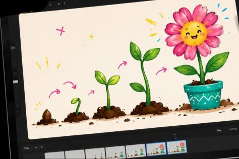 Procreate animation workshop with Yana  