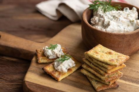 SHOP Homemade Crackers and Dips