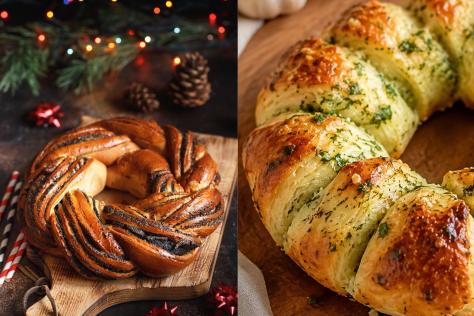 SHOP Baked Pull-Apart Wreaths