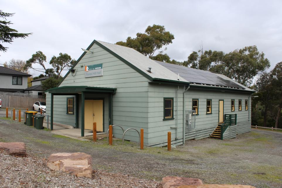 Forest Hill Hall - Front View