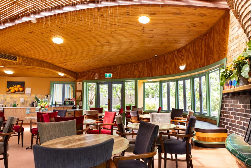 meeting area within box hill community arts centre